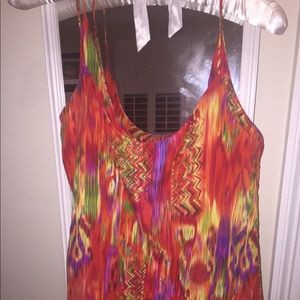 Multi print tank top